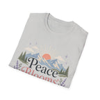Peace Blooms Here T-Shirt